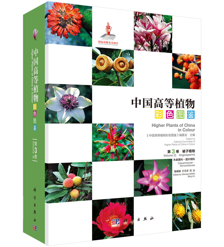 中国高等植物彩色图鉴 第3卷 被子植物 木麻黄科-莲叶桐科