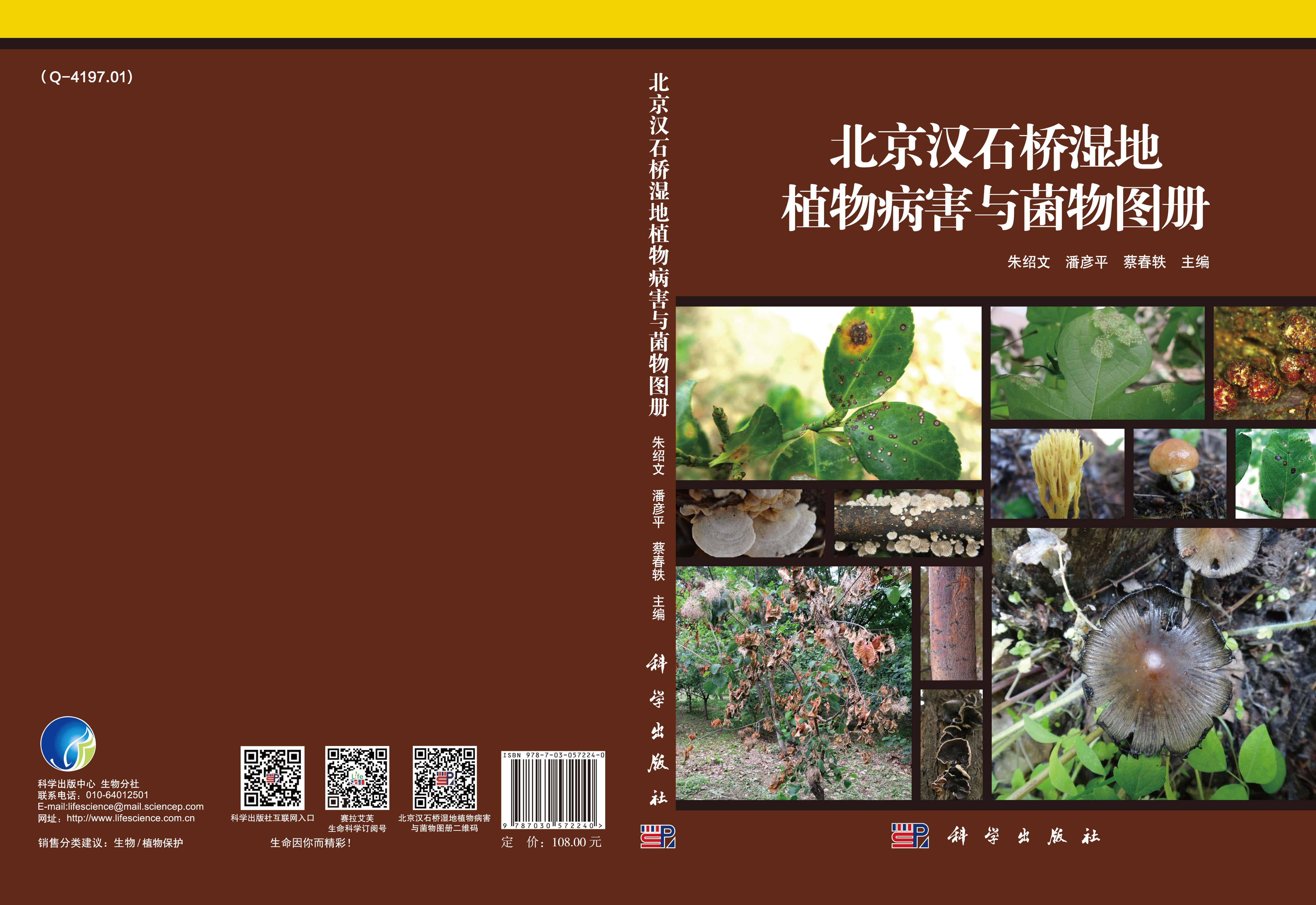 北京汉石桥湿地植物病害与菌物图册