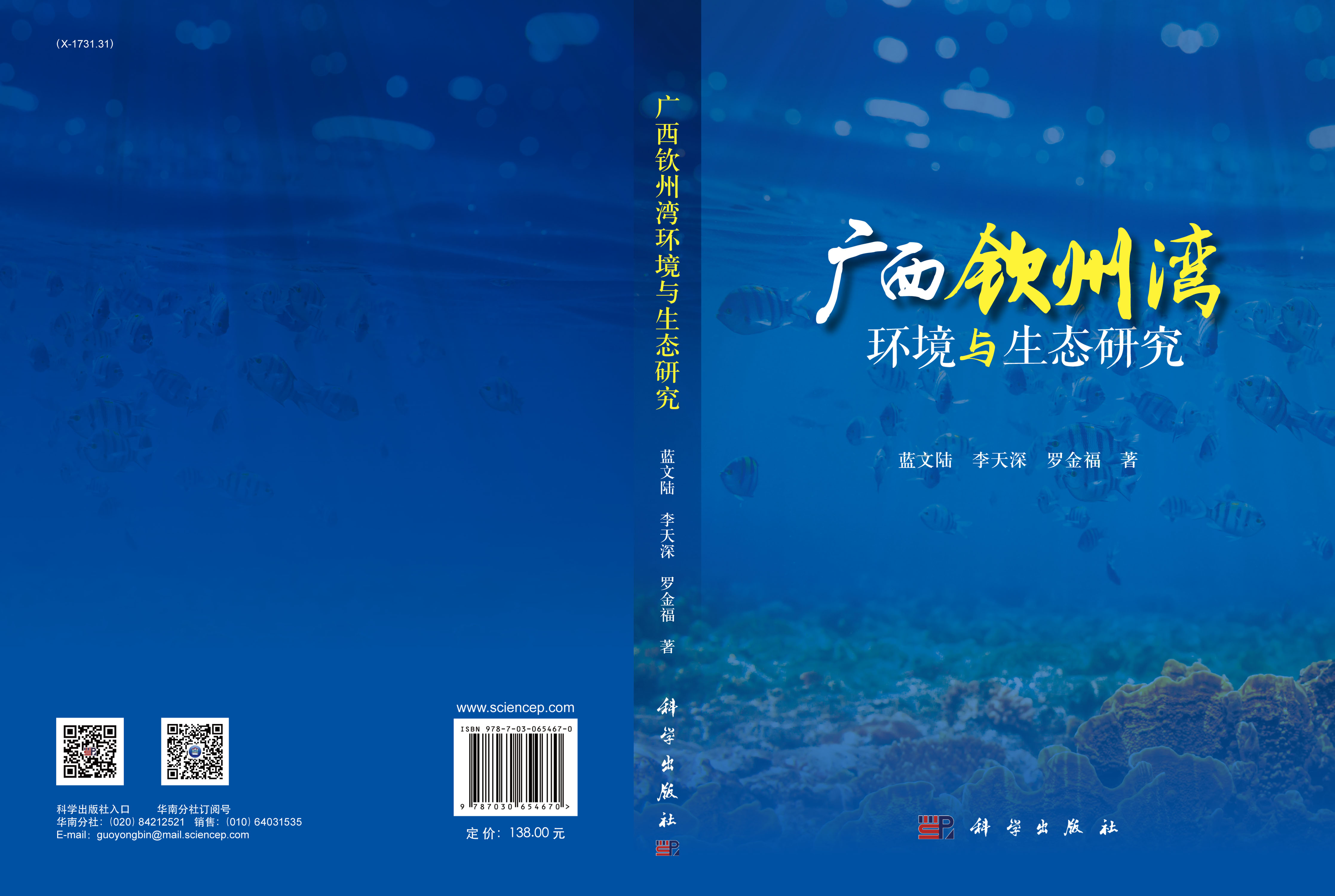 广西钦州湾环境与生态研究
