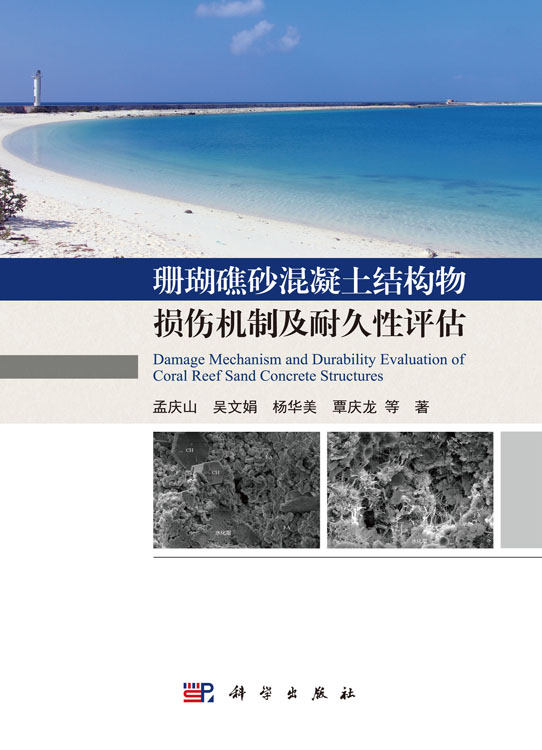 珊瑚礁砂混凝土结构物损伤机制及耐久性评估