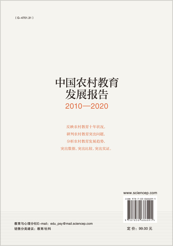 中国农村教育发展报告2010—2020
