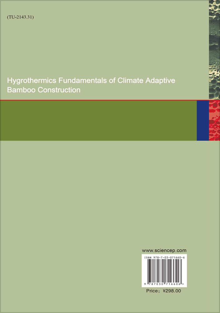 Hygrothermics Fundamentals of Climate Adaptive Bamboo Construction