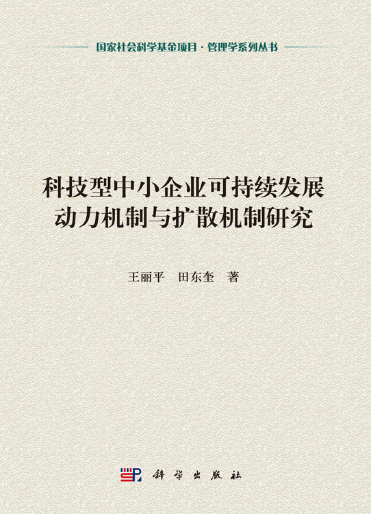 科技型中小企业可持续发展动力机制与扩散机制研究