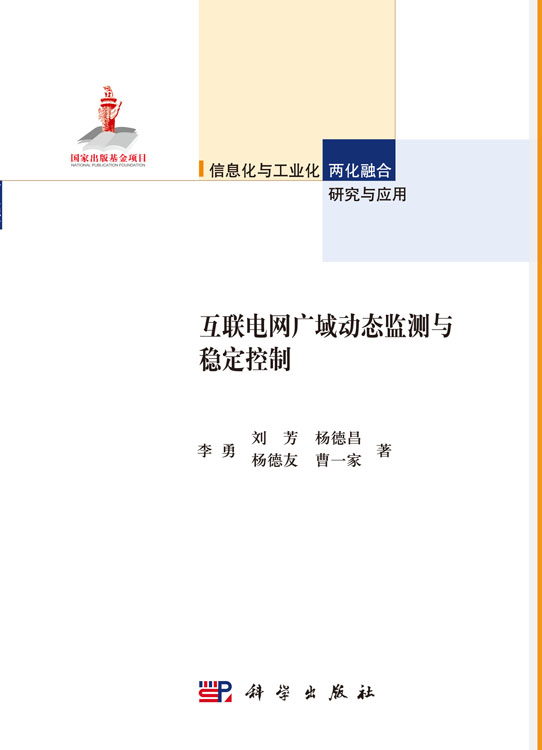 互联电网广域动态监测与稳定控制