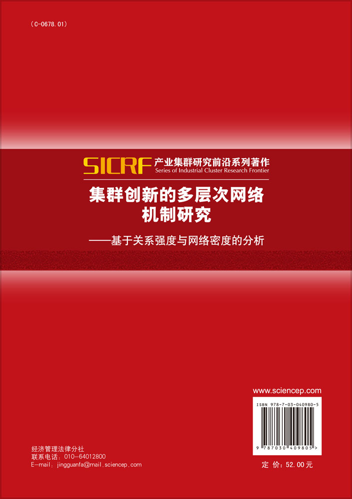 集群创新的多层次网络机制研究-基于关系强度与网络密度的分析