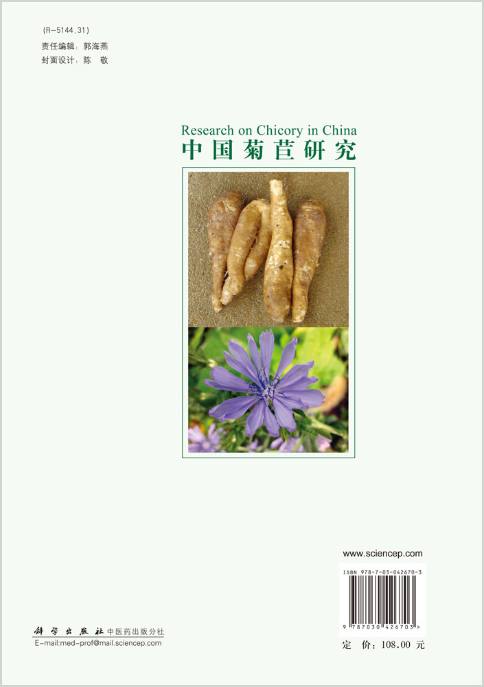 中国菊苣研究