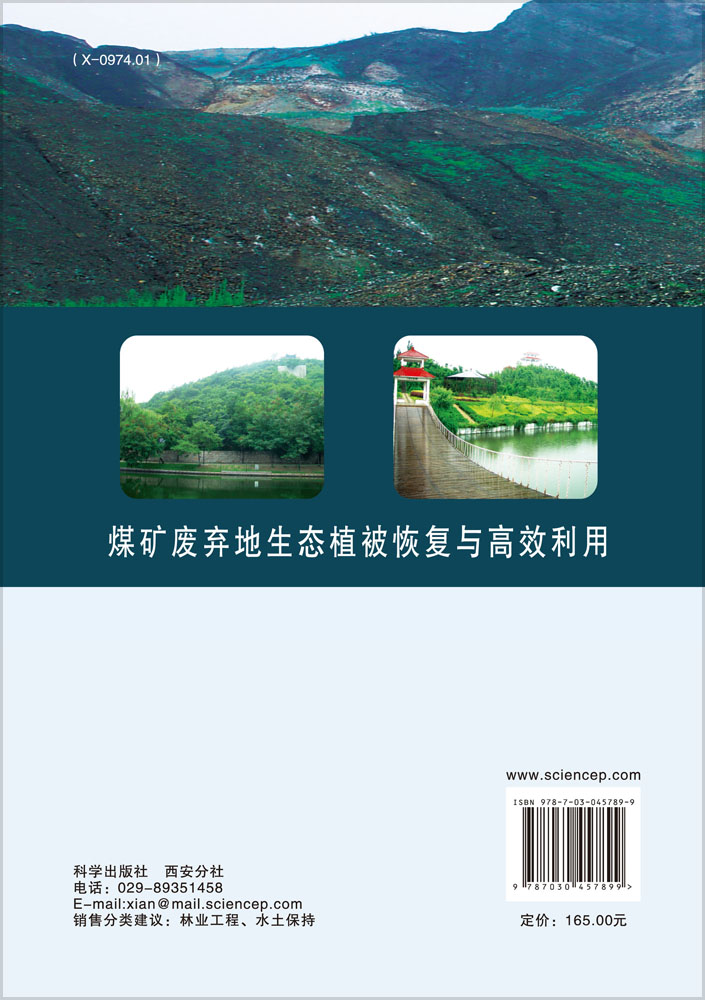 煤矿废弃地生态植被恢复与高效利用