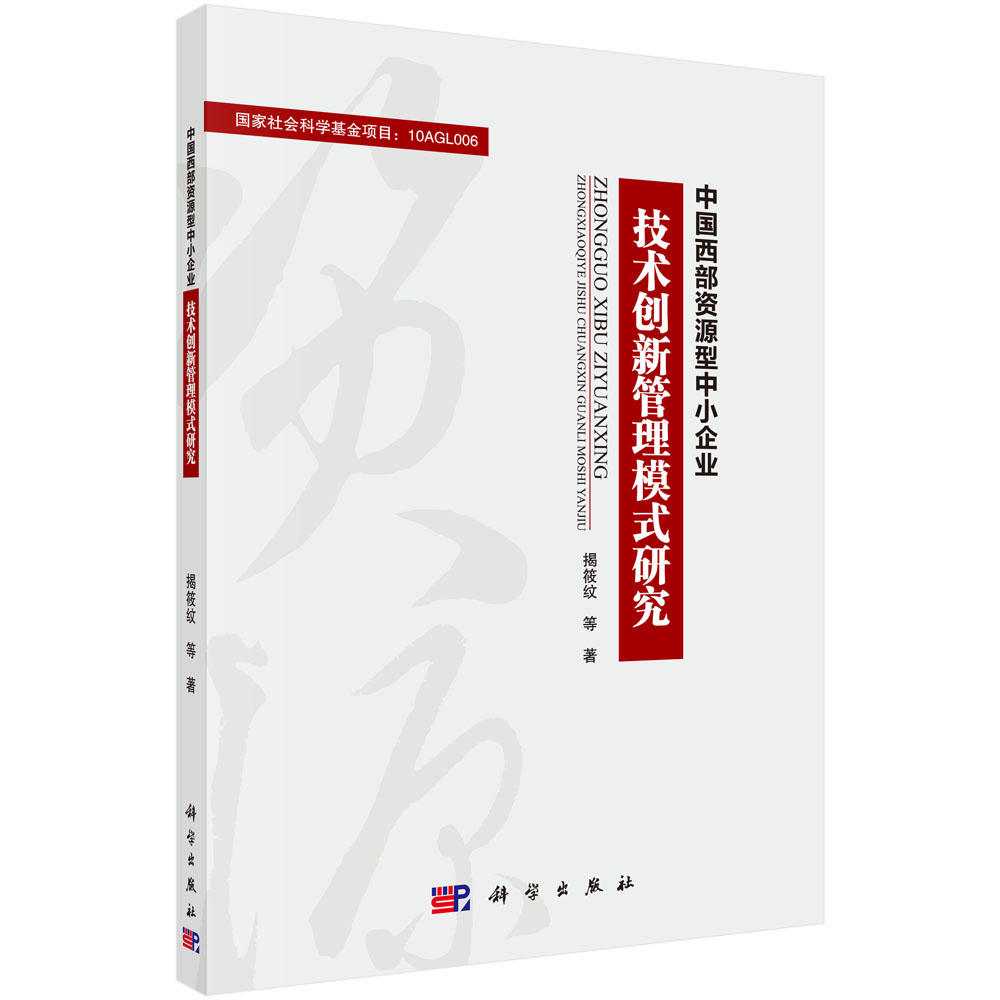 中国西部资源型中小企业技术创新管理模式研究