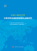 丝绸之路经济带甘肃河西走廊新型城镇化战略研究