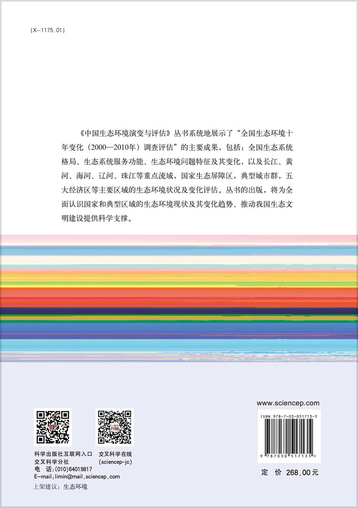 中国生态系统格局、质量、服务与演变