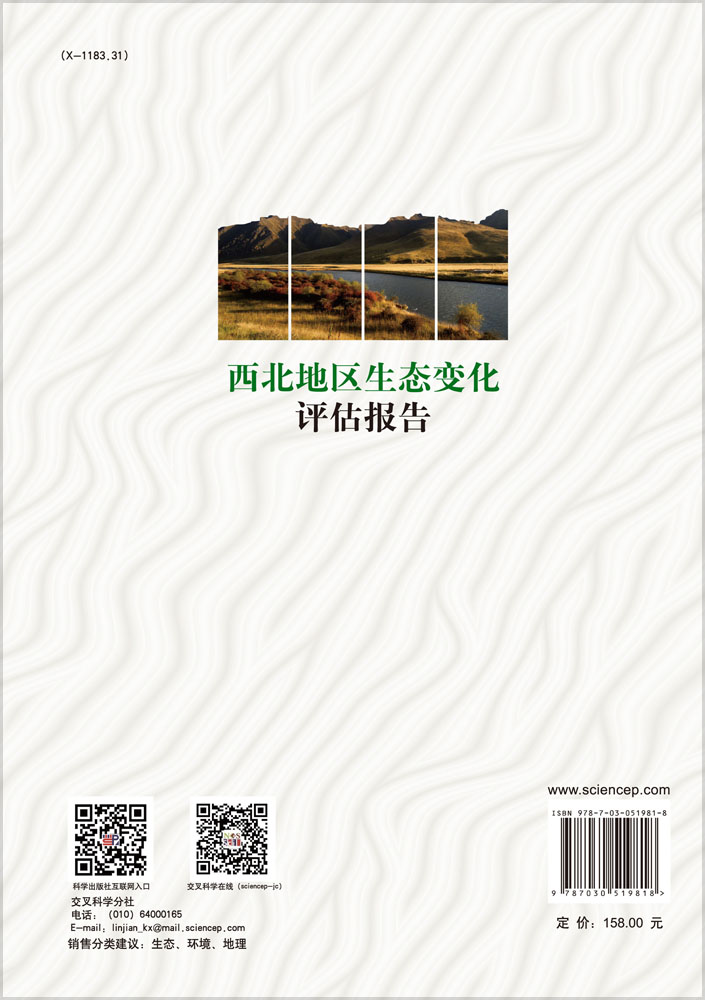 西北地区生态变化评估报告