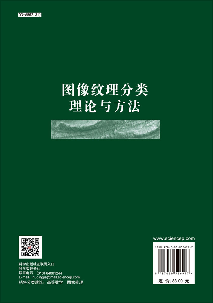 图像纹理分类理论与方法