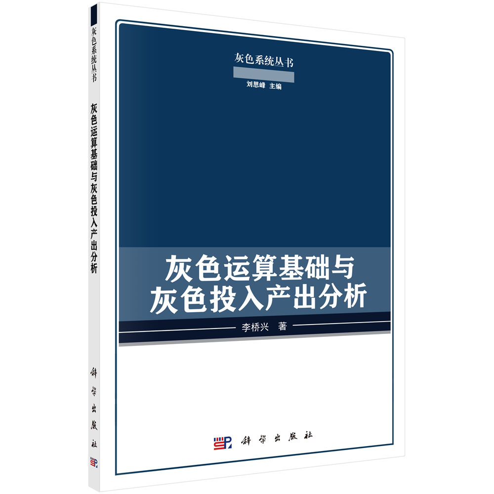 灰色运算基础与灰色投入产出分析