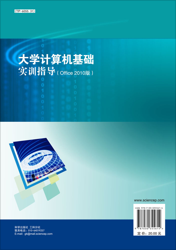 大学计算机基础实训指导 (Office 2010版)