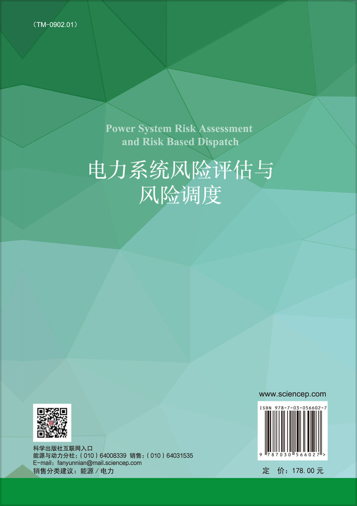 电力系统风险评估与风险调度