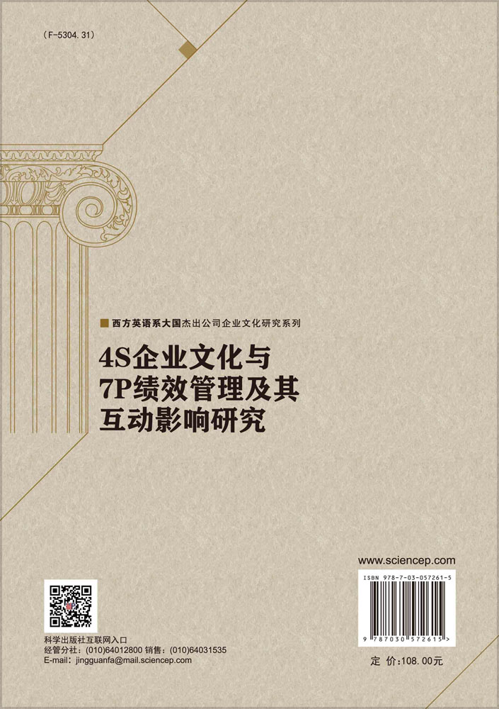 4S企业文化与7P绩效管理及其互动影响研究