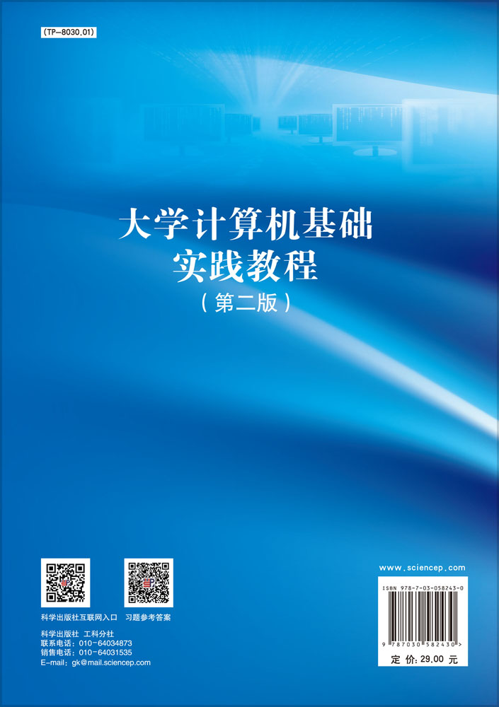 大学计算机基础实践教程（第二版）