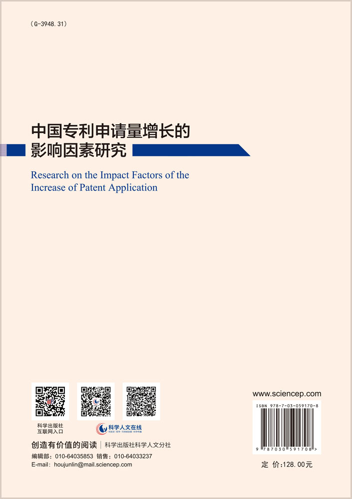 中国专利申请量增长的影响因素研究