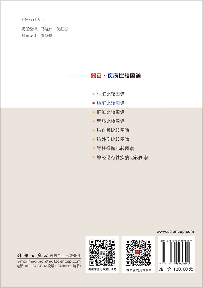 肺脏比较图谱