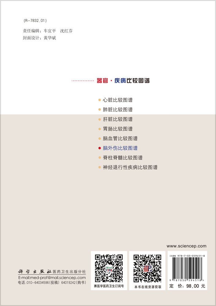 脑外伤比较图谱