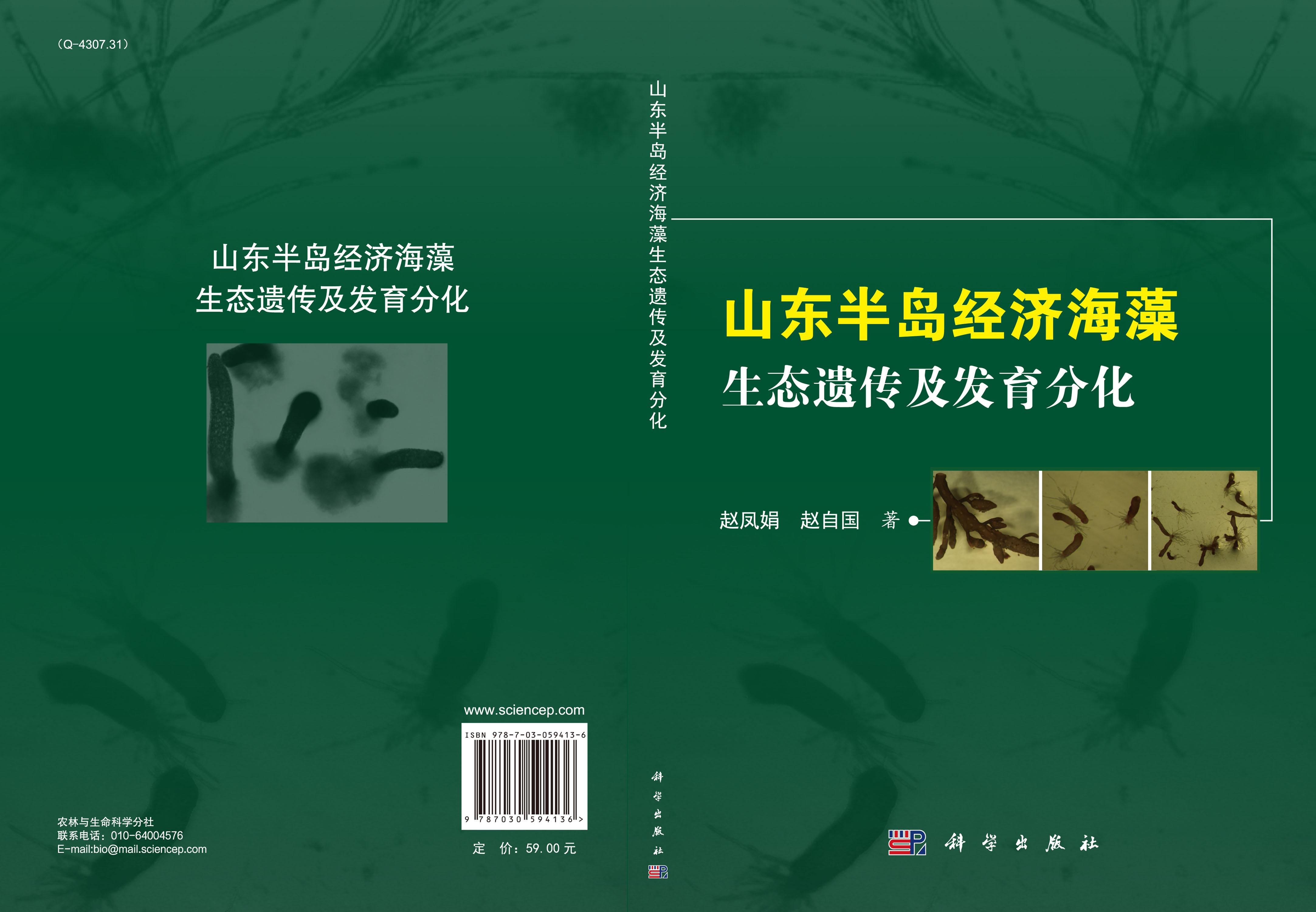 山东半岛经济海藻生态遗传及发育分化