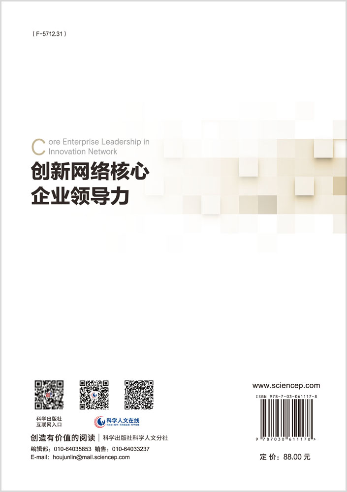 创新网络核心企业领导力