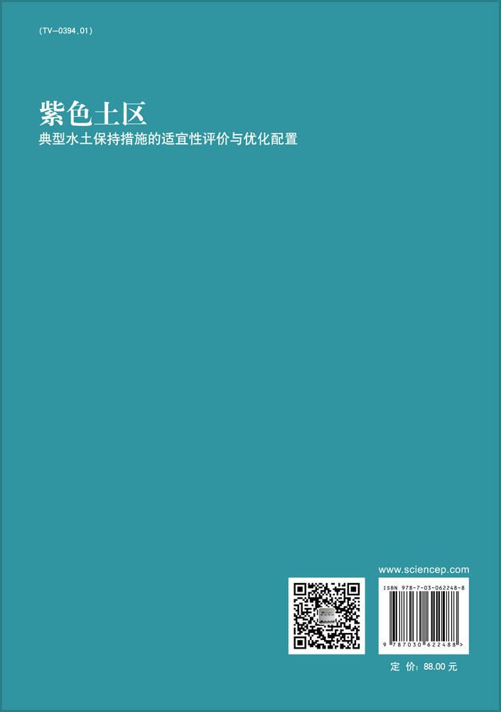 紫色土区典型水土保持措施的适宜性评价与优化配置