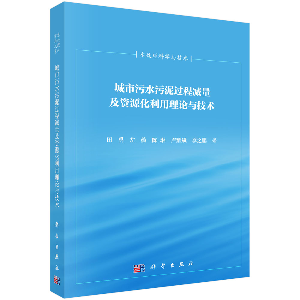 城市污水污泥过程减量及资源化利用理论与技术