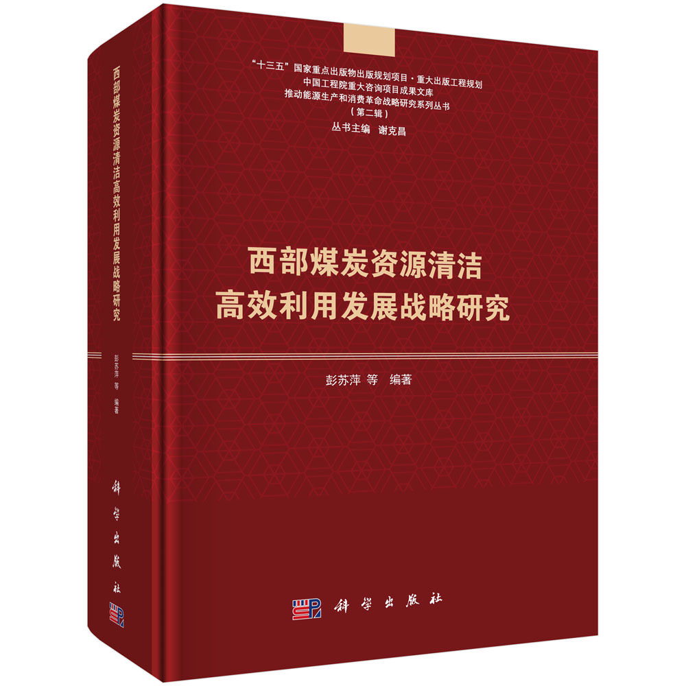 西部煤炭资源清洁高效利用发展战略研究