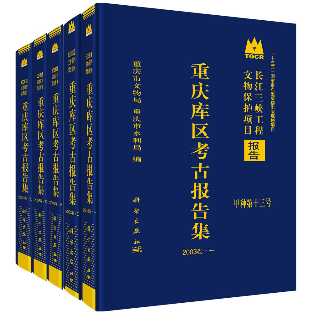 重庆库区考古报告集.2003卷:全5册