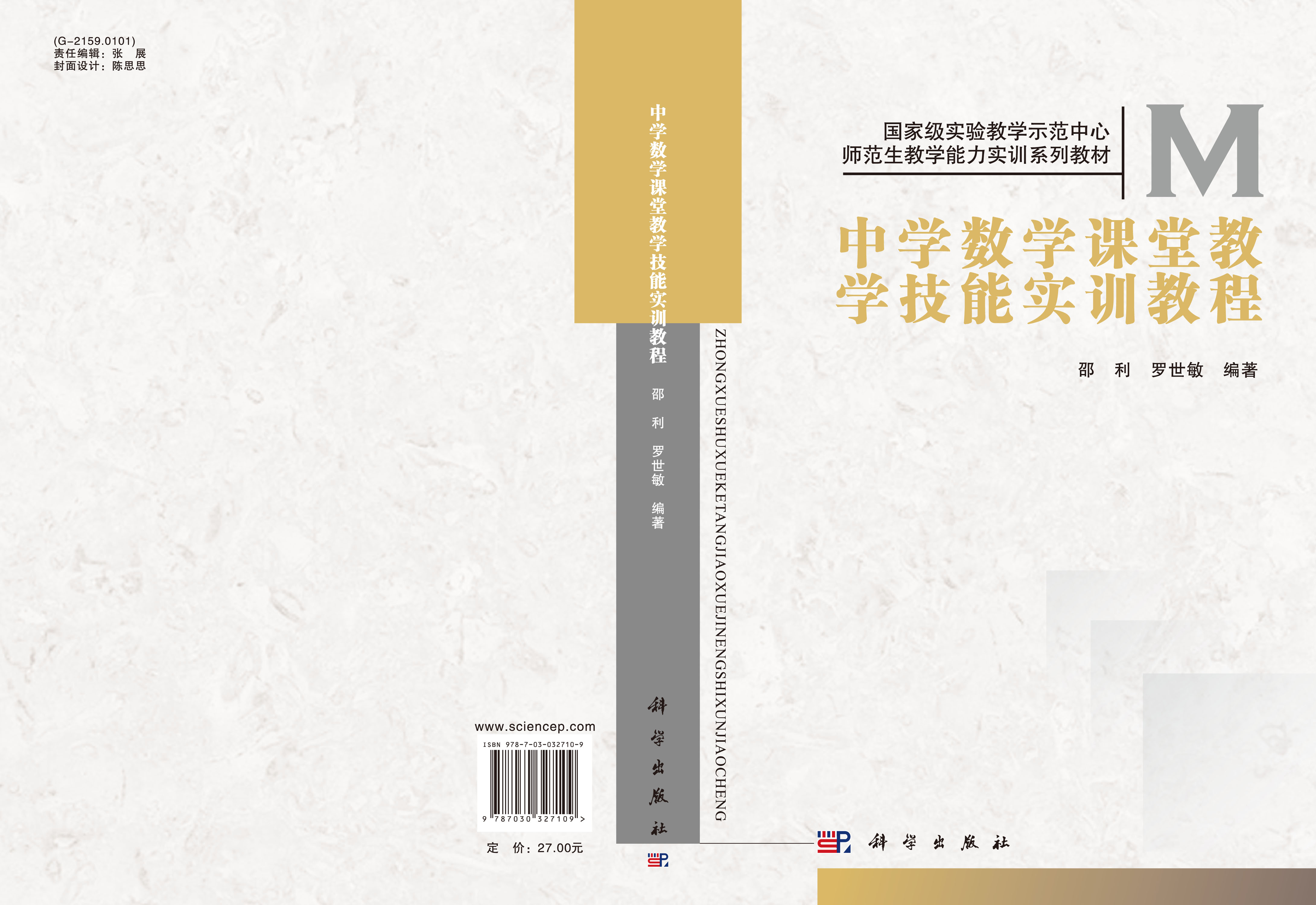 中学数学课堂教学技能实训教程