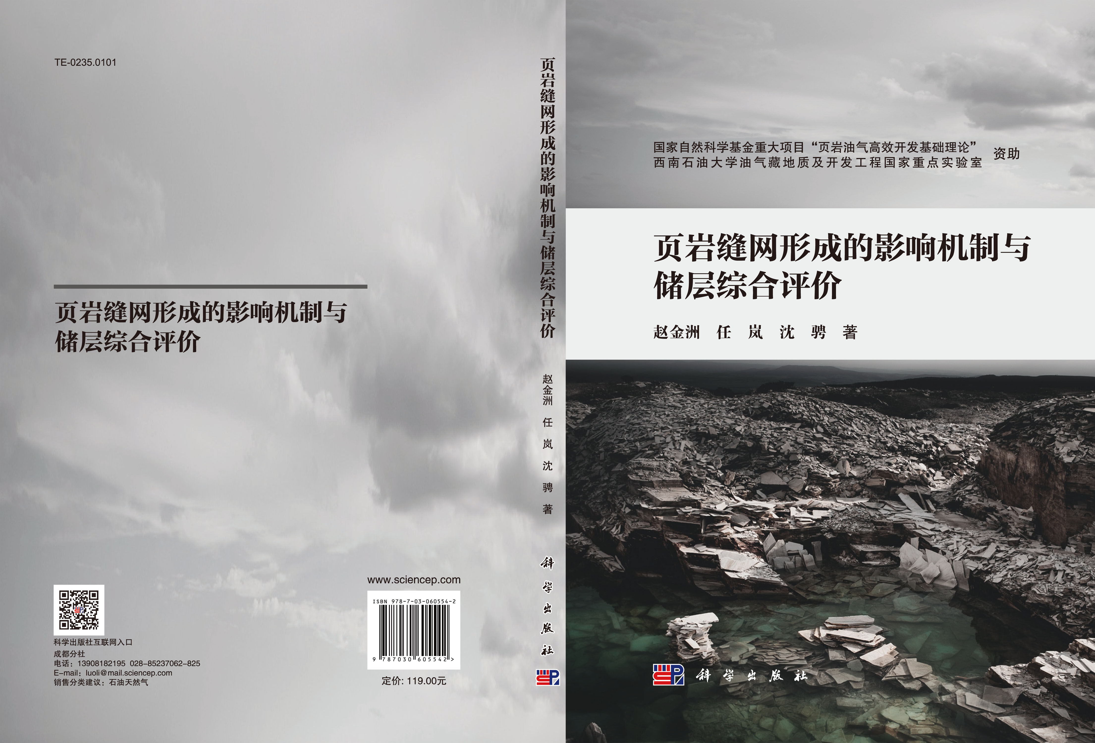 页岩缝网形成的影响机制与储层综合评价