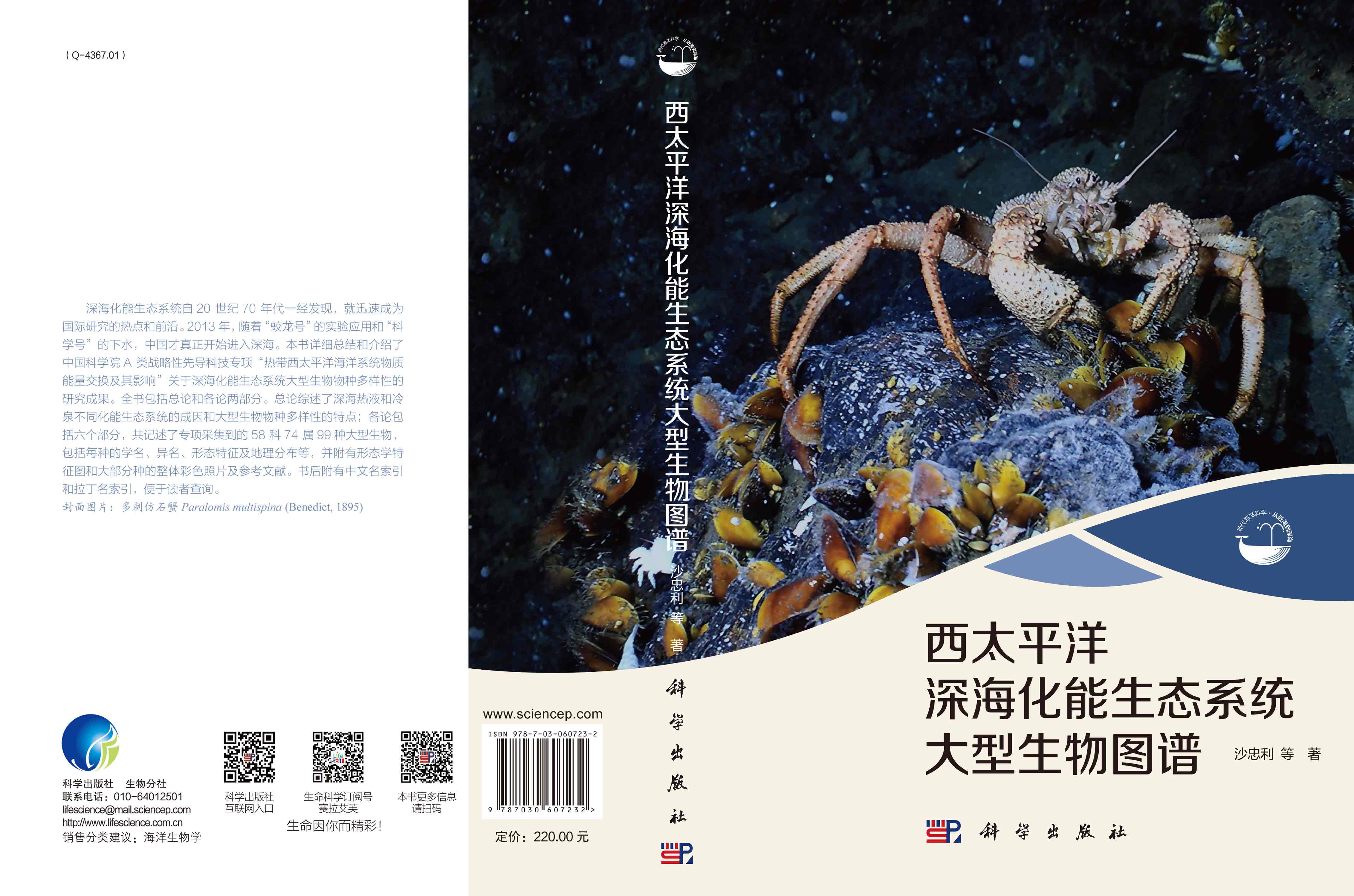 西太平洋深海化能生态系统大型生物图谱