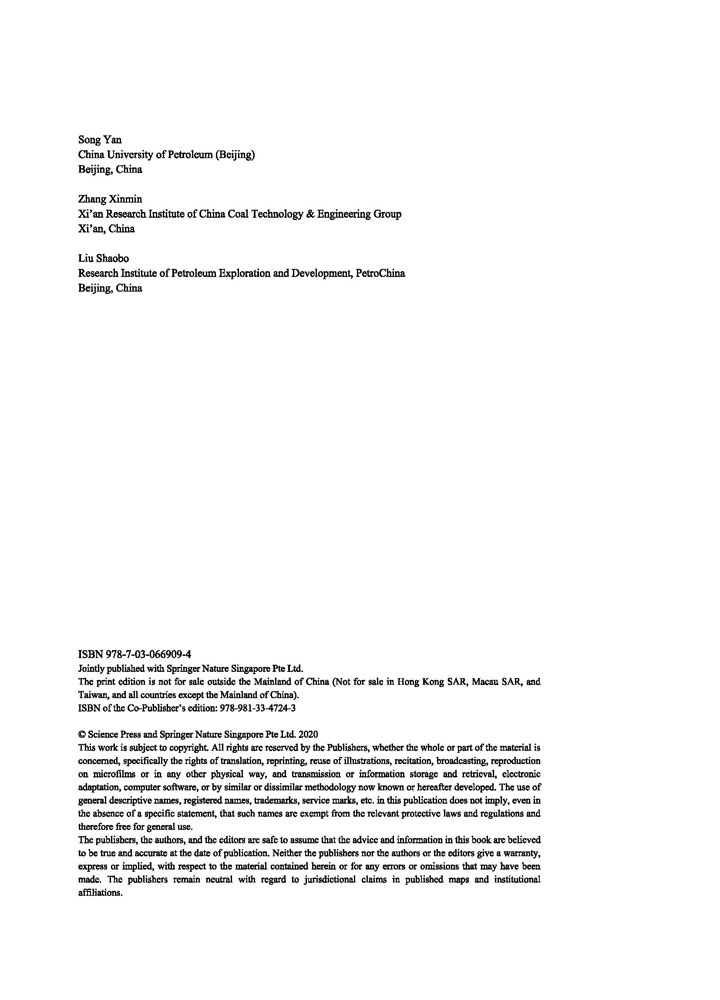 Coalbed Methane in China:Geological Theory and Development