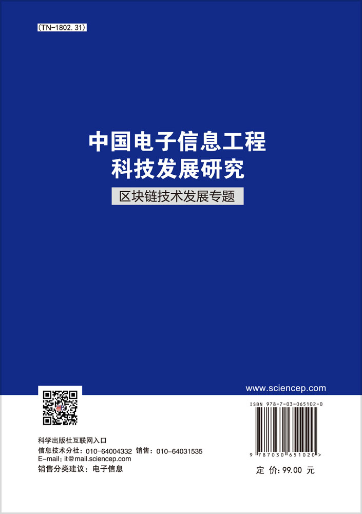 中国电子信息工程科技发展研究.区块链技术发展专题