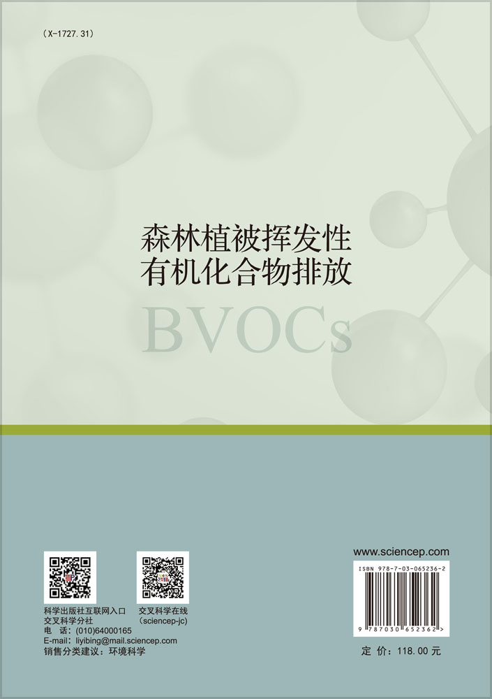 森林植被挥发性有机化合物排放