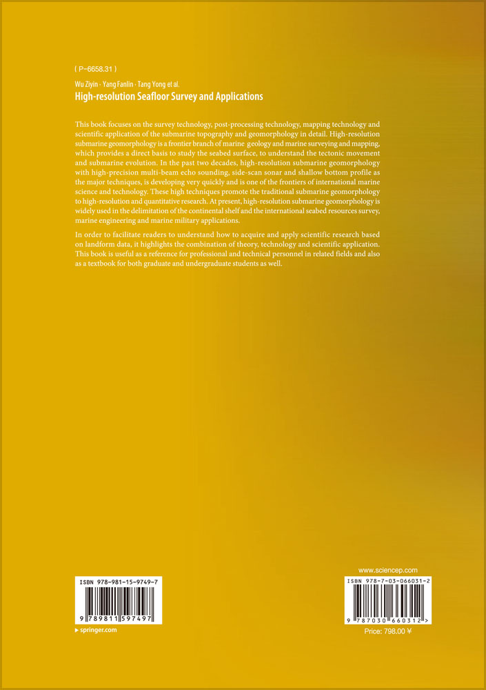 High-resolution Seafloor Survey and Applications