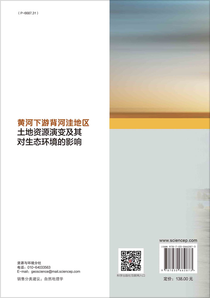 黄河下游背河洼地区土地资源演变及其对生态环境的影响