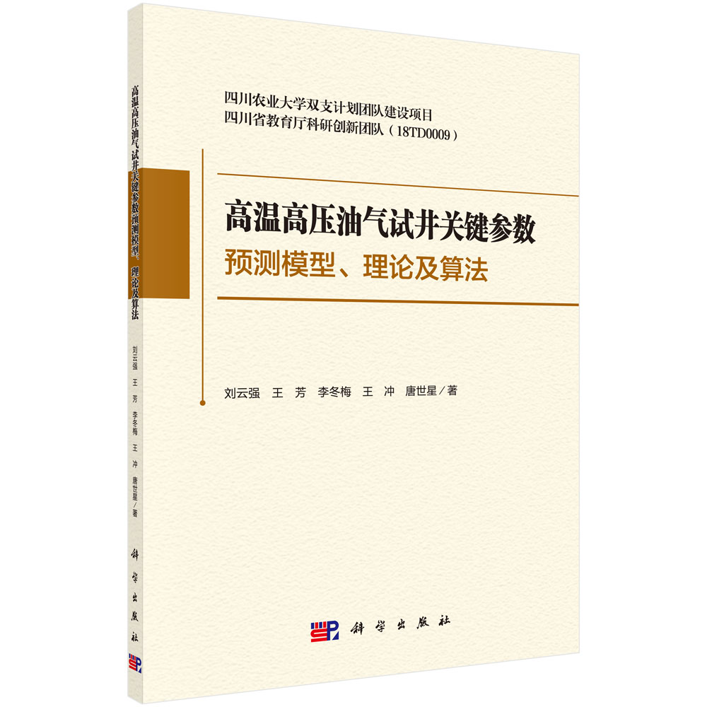 高温高压油气试井关键参数预测模型、理论及算法