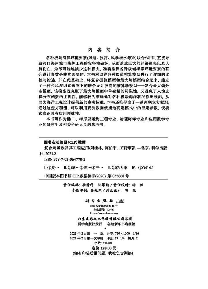 复合熵函数及其工程应用