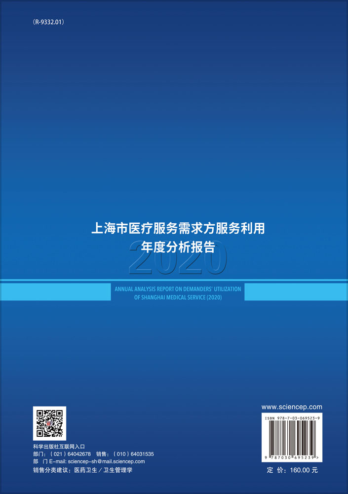 上海市医疗服务需求方服务利用年度分析报告（2020）