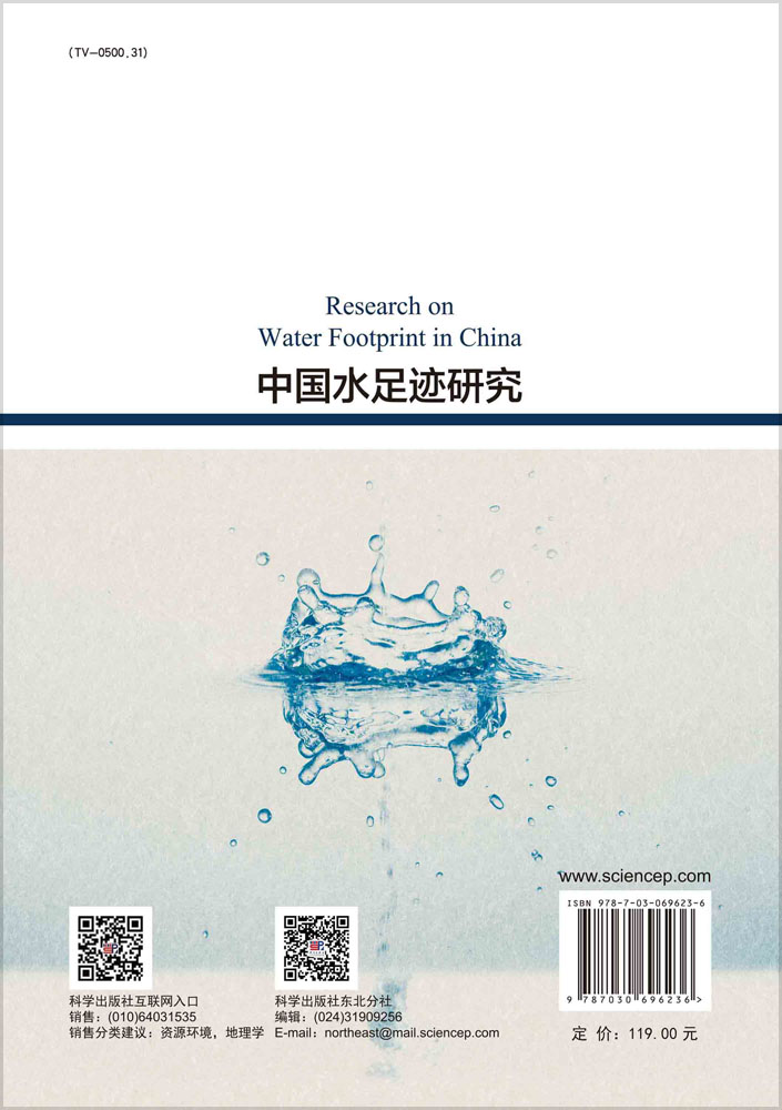 中国水足迹研究