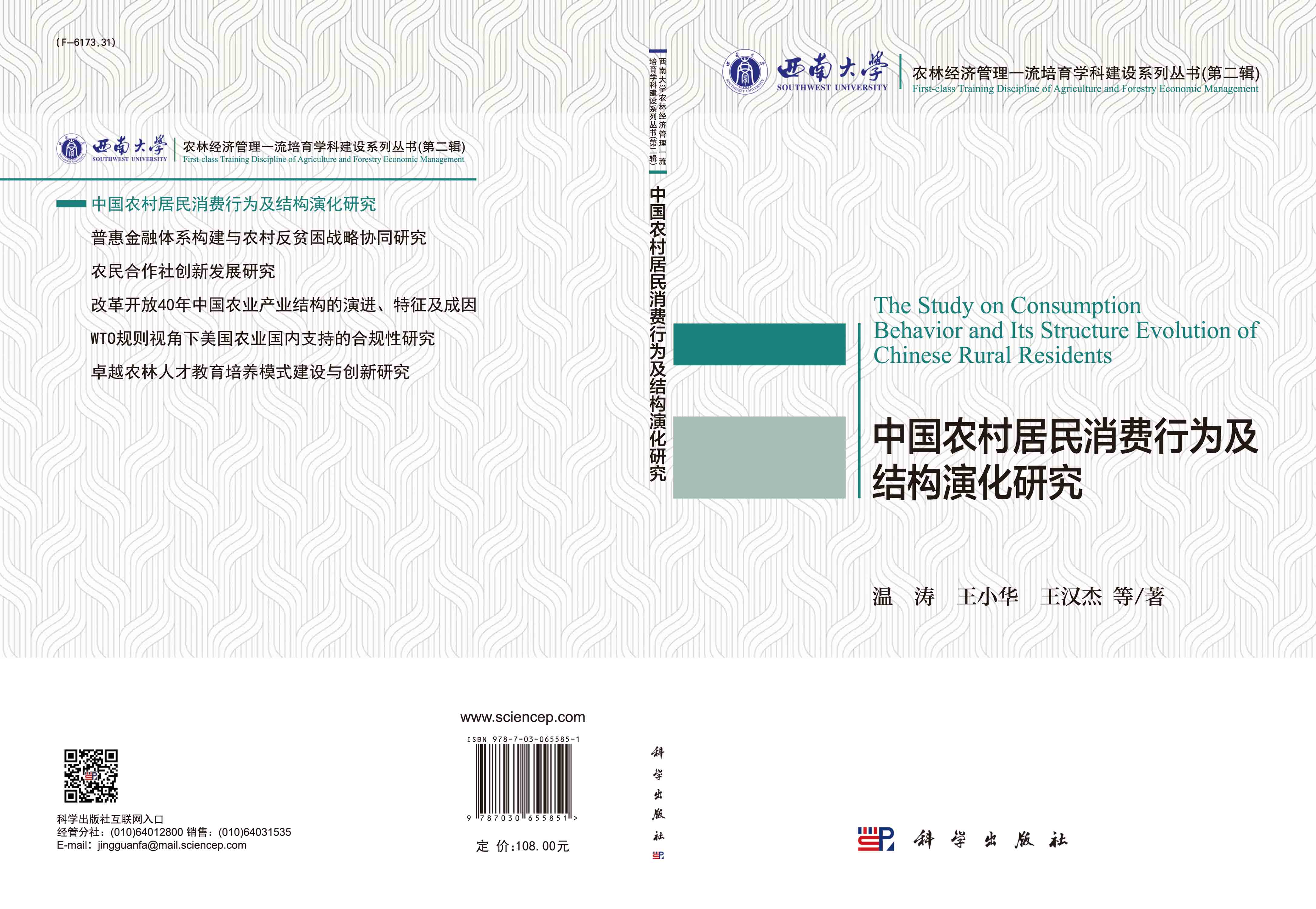 中国农村居民消费行为及结构演化研究
