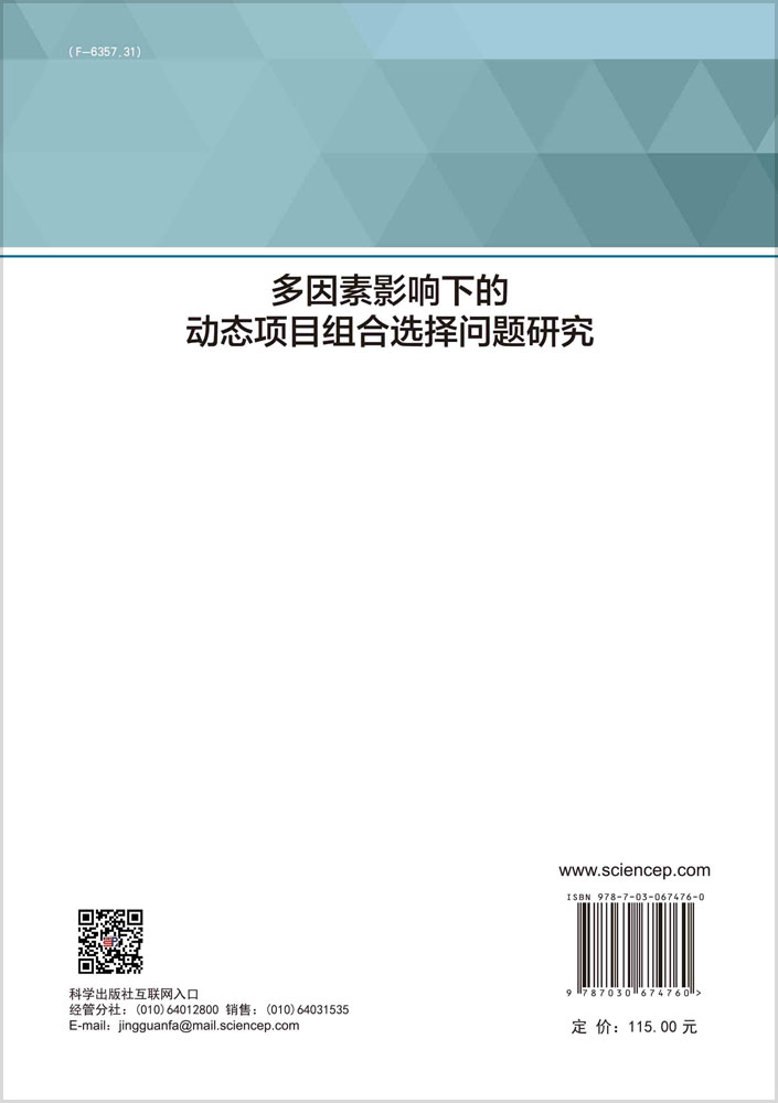 多因素影响下的动态项目组合选择问题研究