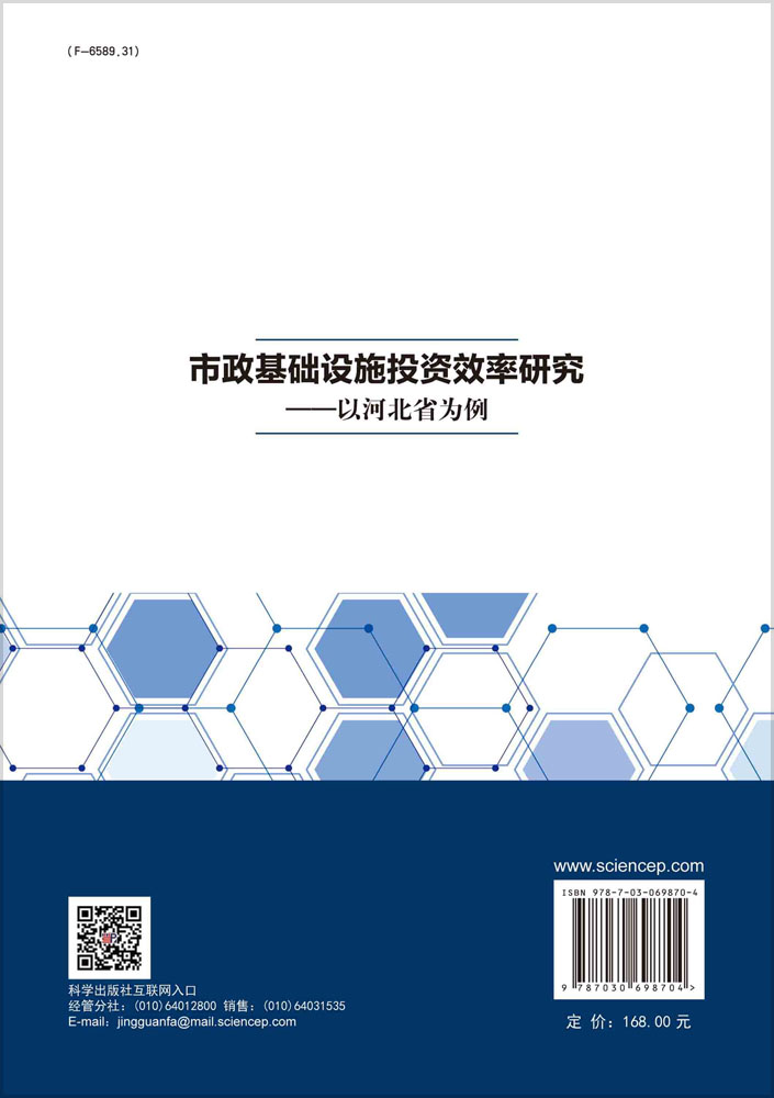 市政基础设施投资效率研究：以河北省为例