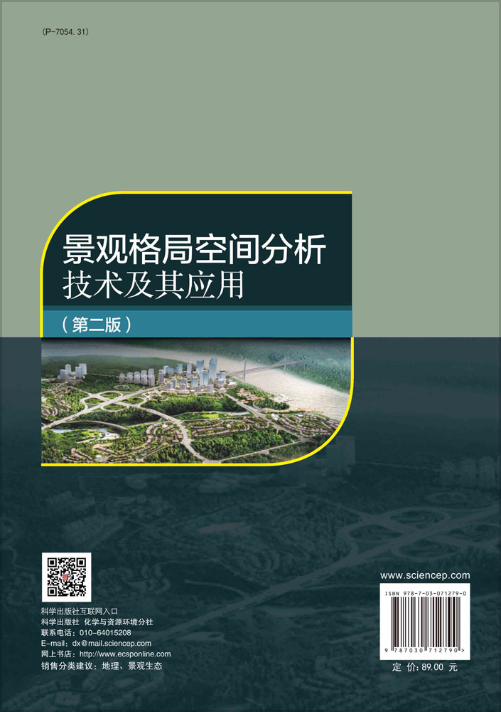 景观格局空间分析技术及其应用