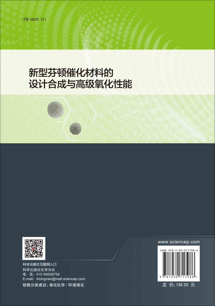 新型芬顿催化材料的设计合成与高级氧化性能