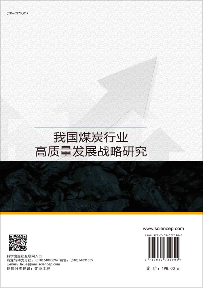 我国煤炭行业高质量发展战略研究