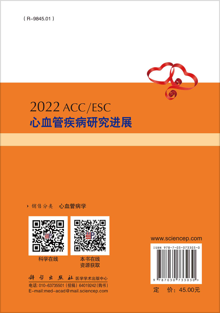 2022ACC/ESC心血管疾病研究进展