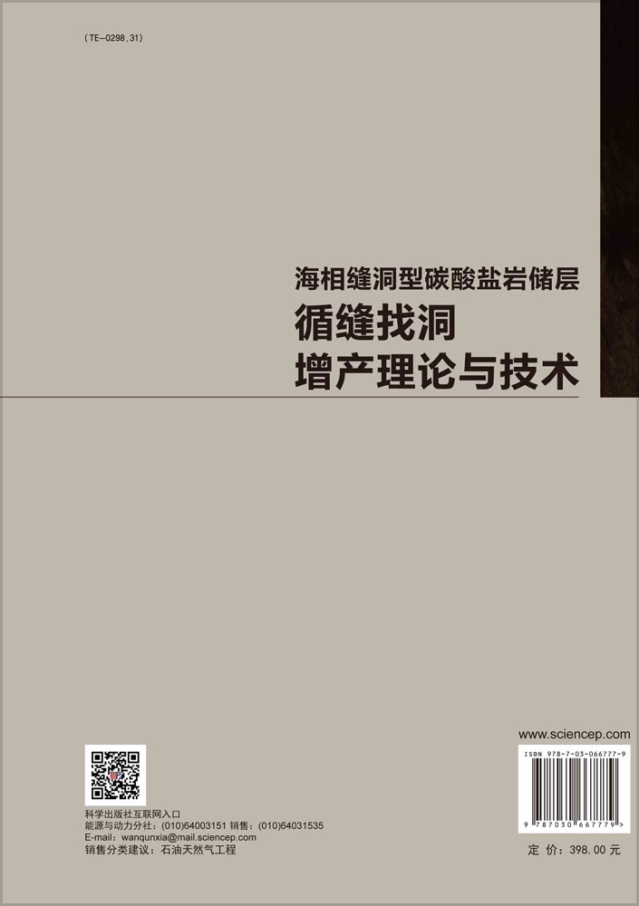 海相缝洞型碳酸盐岩储层循缝找洞增产理论与技术